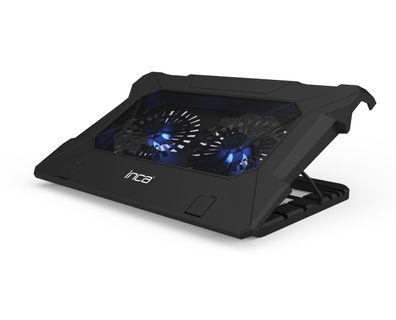 INCA INC-321RX Laptopkühler Notebookkühler geeignet für 7-17-Zoll-Laptops 2x140mm