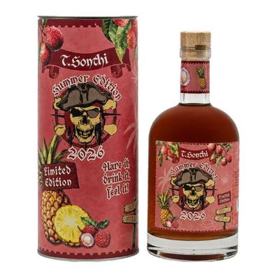 T. Sonthi Rum Summer Edition 2026, 40% Vol. 0,5 l