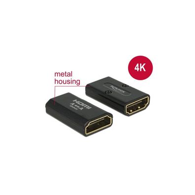 Delock DELOCK HDMI Adapter A -> A Bu/Bu 4K Metallgehäuse