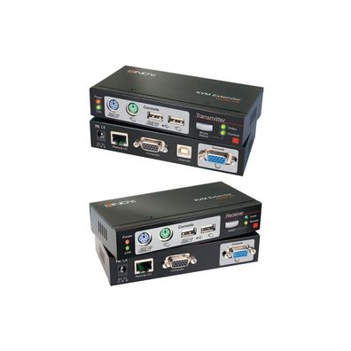 LINDY Cat5 KVM Extender Combo 300 PS/2 USB & VGA
