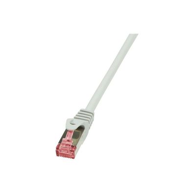 LogiLink Patchkabel CAT6 S/FTP AWG27 PIMF 5,00m grau