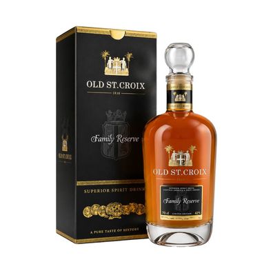 Old St. Croix Family Reserve Rum, 42% Vol. 0,7 l