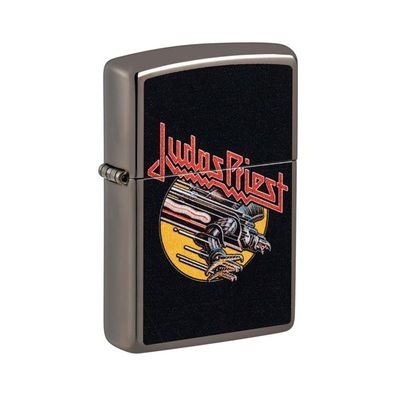 Zippo Benzin-Feuerzeug Black Ice Judas Priest Screaming for 60007801, unbefüllt