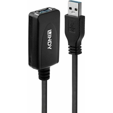 Lindy LINDY USB 3.0 Aktiv-Verlängerung Typ A/A M/F 5m