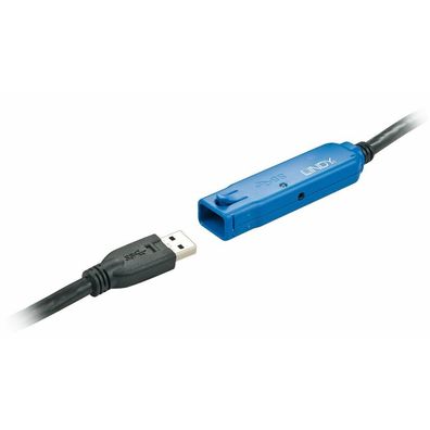 Lindy LINDY USB 3.0 Aktiv-Verlängerung Typ A/A Pro M/F 10m