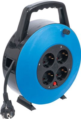 Kabelbox | 10 m | 3 x 1,5 mm² | 4 Steckdosen | IP 20 | 3000 W BGS
