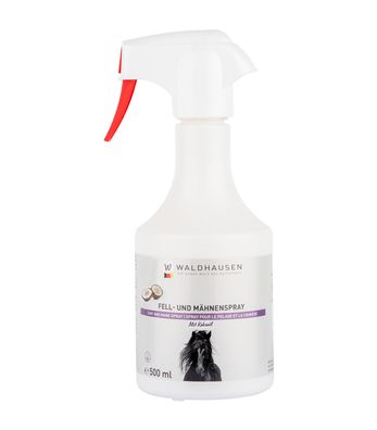 Waldhausen Fell- und Mähnenspray mit Kokosöl 500 ml