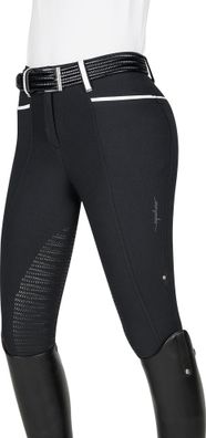 Equiline JOSIE Damen Reithose HALF GRIP BLAU F/S 18