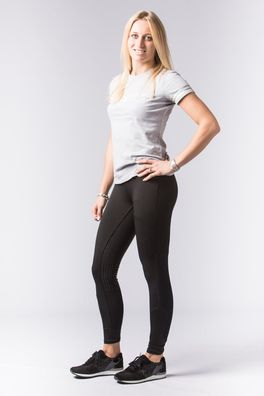 Harrys Horse Kinder und Damen Winter Reitleggings schwarz Equi Tights