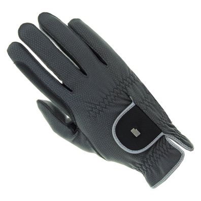 Roeckl MALTA Winter anthrazit/silber Unisex Reithandschuhe