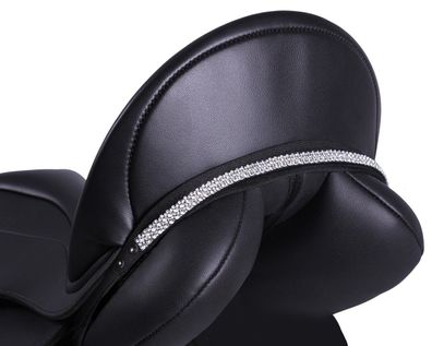 QHP Sattelschmuck jewel Verbena Schwarz/silber
