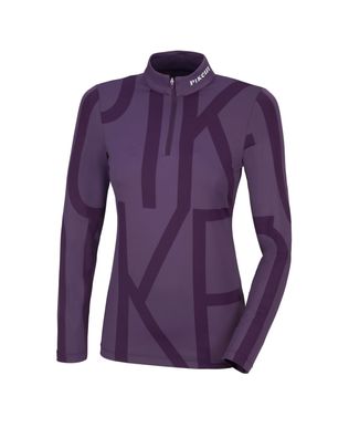 PIKEUR PRINT SHIRT Damen Funktionsshirt langarm blueberry Sportswear HW 23