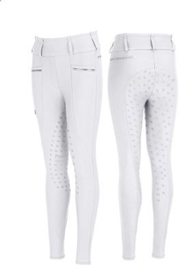 Pikeur Kinder Reithose Lilith Turnier VB Siebdruck White Athleisure FS 2024