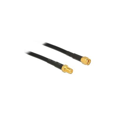 DELOCK HF Kabel RP-SMA -> RP-SMA St/Bu 1.00m low loss