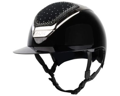 Kask Reithelm STAR Lady Pure Shine black/black graphite In-Out Diamond