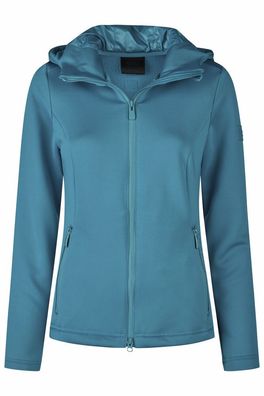 Pikeur Fleece Jacke Damen coast blue türkis Sports HW 2024