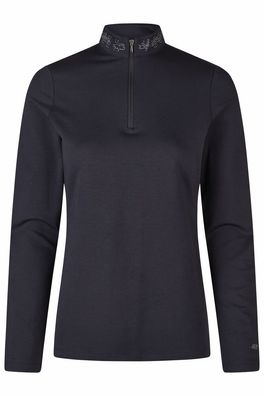 Pikeur Strass Shirt Damen Langarm nightblue Sports HW 2024