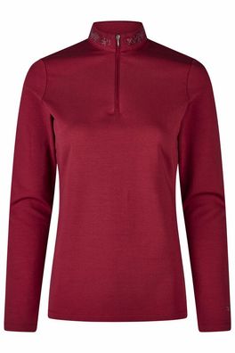 Pikeur Damen Funktions Strass Shirt rumba red Sports HW 2024