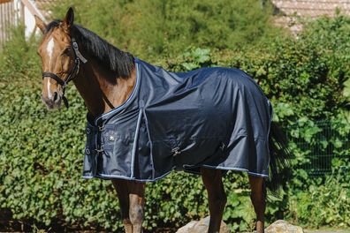 Ekkia Riding World Outdoordecke Weidedecke ECO 600D marineblau 220g