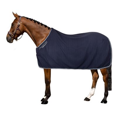 Imperial Riding Fleecedecke Abschwitzdecke IRHClassic navy