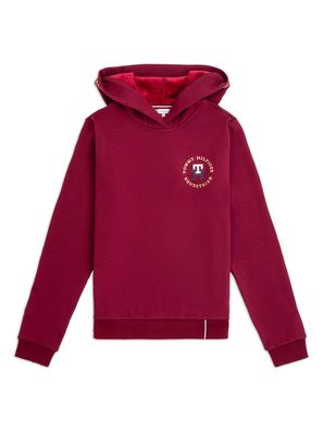 Tommy Hilfiger Equestrian Damen Colorado Logo Hoodie rouge