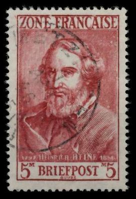 FRANZ. ZONE ALLG. AUSG. Nr 13 gestempelt gepr. X709E3A