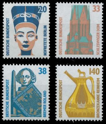 BRD BUND DS Sehenswürdigkeiten Nr 1398-1401 postfrisch X80F6CA
