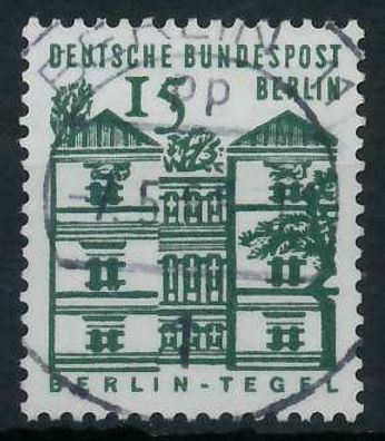 BERLIN DS D-BAUW. 1 Nr 243 zentrisch gestempelt X80F8BE