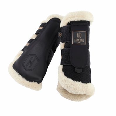 Eskadron Gamaschen MESH Fauxfur black Heritage 24/25