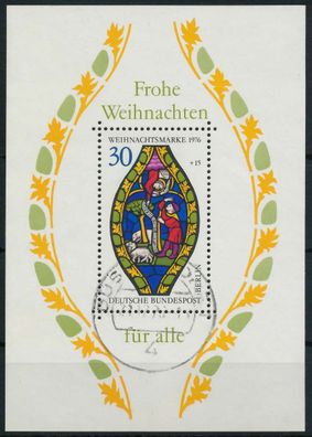BERLIN BLOCK Kleinbogen Block 5 zentrisch gestempelt X819436