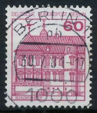 BERLIN DS BURGEN U. Schlösser Nr 611A zentrisch gestempelt X8194FE