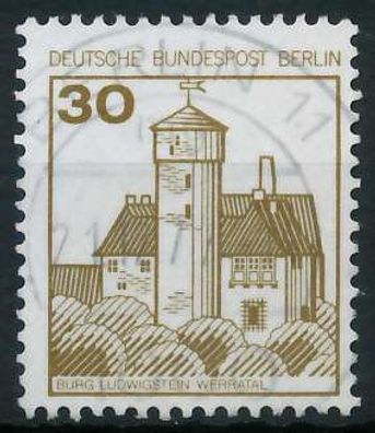 BERLIN DS BURGEN U. Schlösser Nr 534 zentrisch gestempelt X81950A