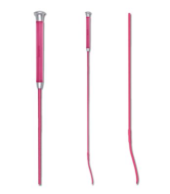 Waldhausen Dressurgerte mit Gelgriff pink 100cm