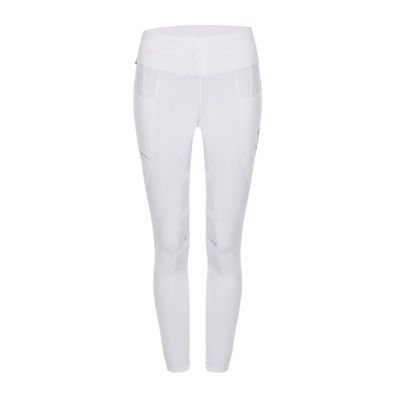 Cavallo Damen Reitleggings LIN Grip Performance Stretch weiß Turnier Sportswear