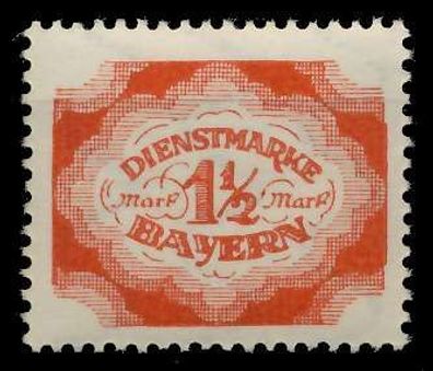 BAYERN Dienstmarken Nr 58 postfrisch X8205F6