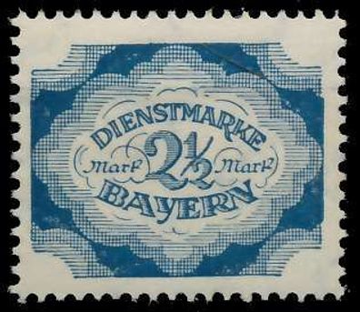 BAYERN Dienstmarken Nr 59 postfrisch S4E262A