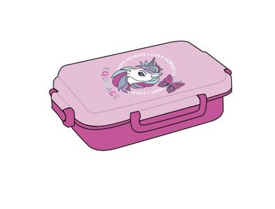 Horse Guard Kids Brotzeit Dose Butterfly Pink