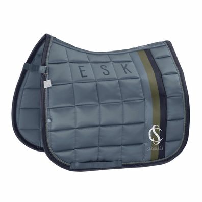 Eskadron Big Square Mattgloss Schabracke steel blue Classic Sports 25 F/S