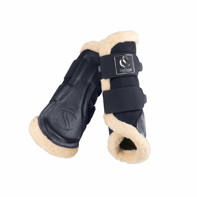 Eskadron Mesh Fauxfur Gamaschen navy Classic Sports 25 F/S