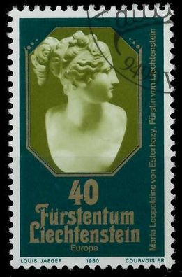 Liechtenstein 1980 Nr 741 gestempelt S4EF7A2