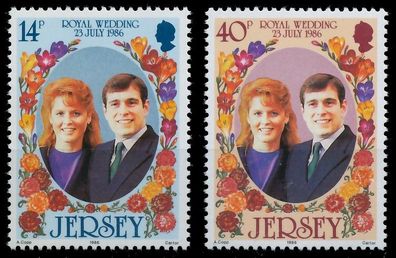 JERSEY 1986 Nr 386-387 postfrisch XAEAA0A