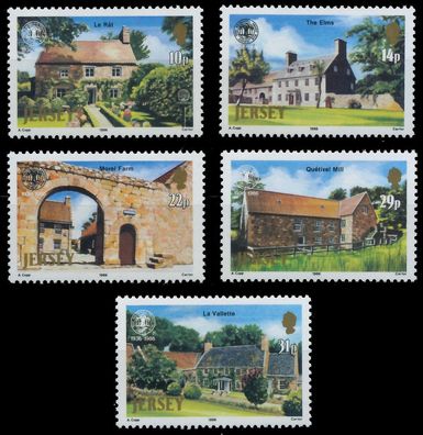 JERSEY 1986 Nr 381-385 postfrisch SE6EBE6