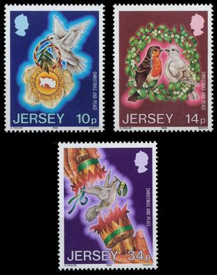 JERSEY 1986 Nr 393-395 postfrisch SE6EC12
