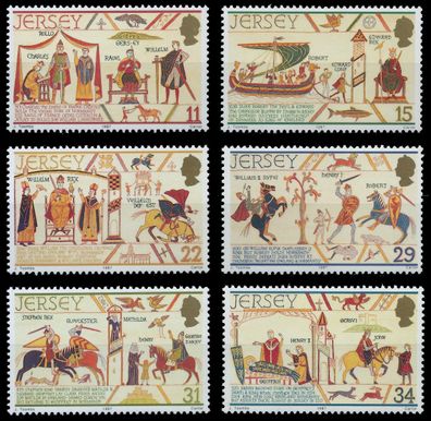 JERSEY 1987 Nr 414-419 postfrisch SE6EC46