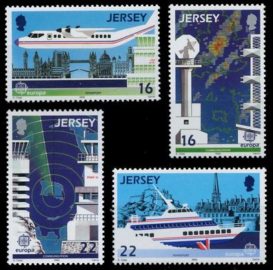 JERSEY 1988 Nr 435-438 postfrisch SE6ECBE