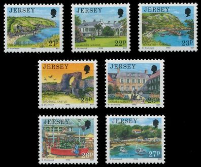 JERSEY 1990 Nr 501-507 postfrisch SE6ED5E