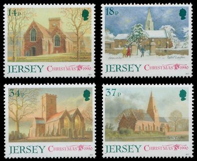 JERSEY 1990 Nr 529-532 postfrisch SE6ED96