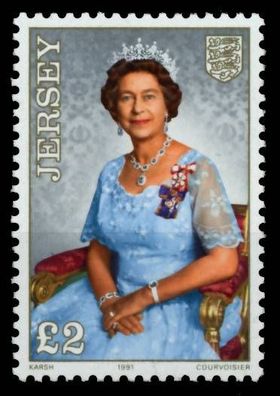 JERSEY 1991 Nr 543 postfrisch SE6EDBE