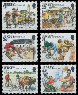 JERSEY 1991 Nr 553-558 postfrisch SE6EDE6