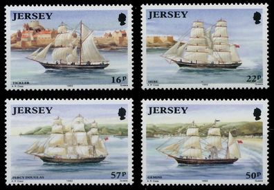 JERSEY 1992 Nr 577-580 postfrisch SE6EE12